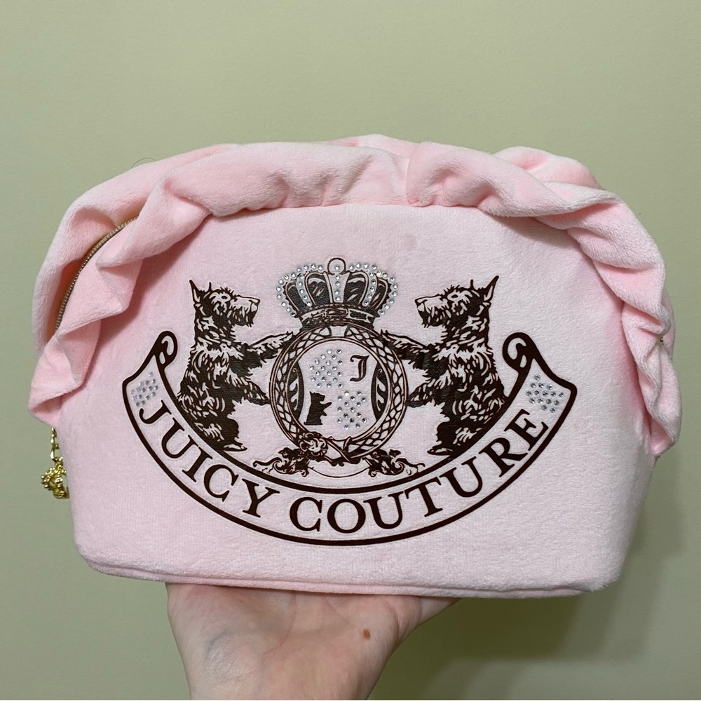 Juicy Couture Pink Cosmetic Bag